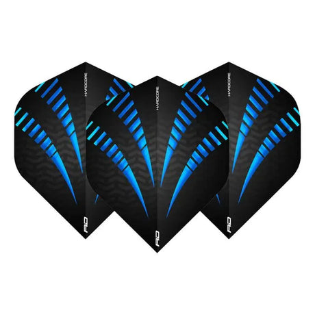 Red Dragon Hardcore Radical Blue Standard Flights