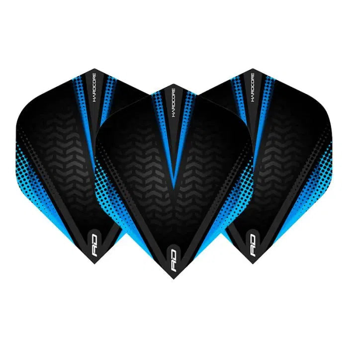 Red Dragon Hardcore Radical Blue Standard Flights