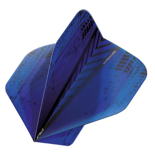 Red Dragon Hardcore Radical Blue Standard Flights-1-Premier Darts