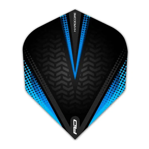 Red Dragon Hardcore Radical Blue Standard Flights-1-Premier Darts