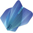 Red Dragon Hardcore Radical Blue Wave Shimmer Standard Flights