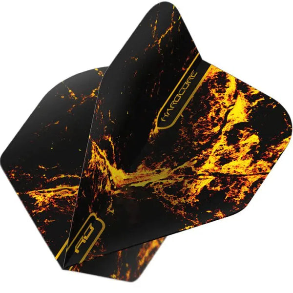 Red Dragon Hardcore Radical Golden Strike Standard Flights-1-Premier Darts