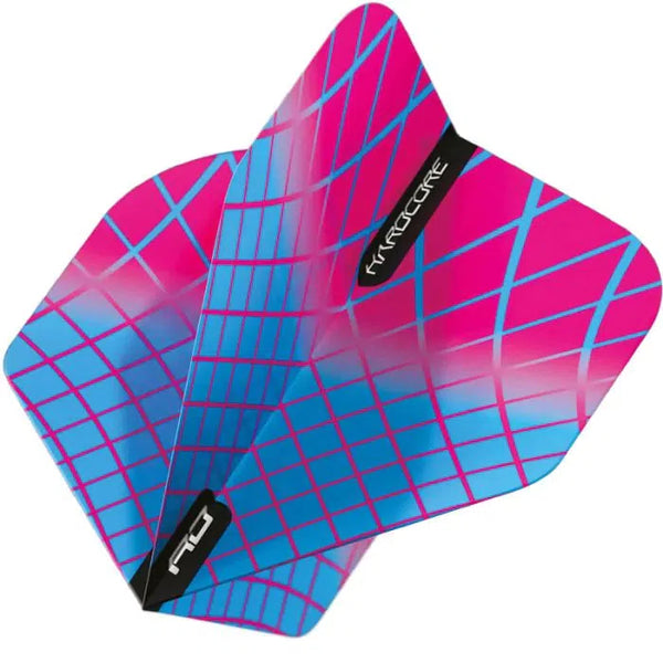Red Dragon Hardcore Radical Harlequin Standard Flights-1-Premier Darts