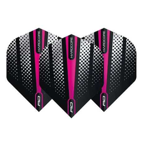 Red Dragon Hardcore Radical Pink Flash Standard Flights