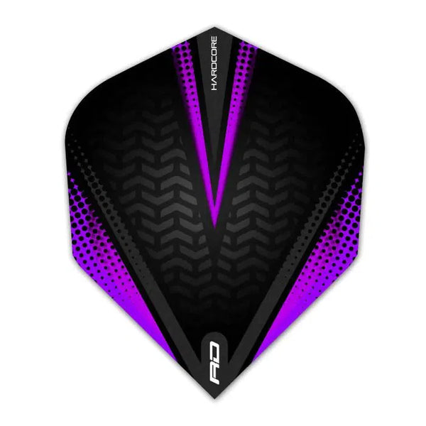 Red Dragon Hardcore Radical Purple Standard Flights-1-Premier Darts