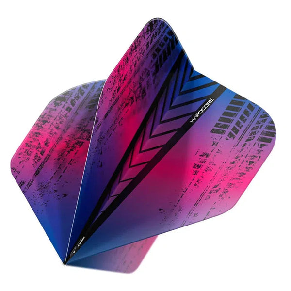 Red Dragon Hardcore Radical Rainbow Standard Flights-1-Premier Darts