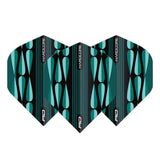 Red Dragon Hardcore Radical Turquoise Teardrop Standard Flights