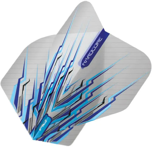 Red Dragon Hardcore Snakebite Blue Mohawk Flights-1-Premier Darts