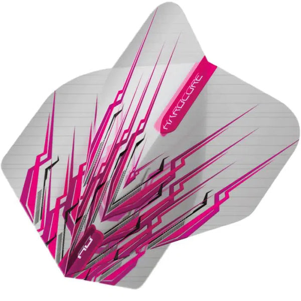 Red Dragon Hardcore Snakebite Pink Mohawk Flights-1-Premier Darts