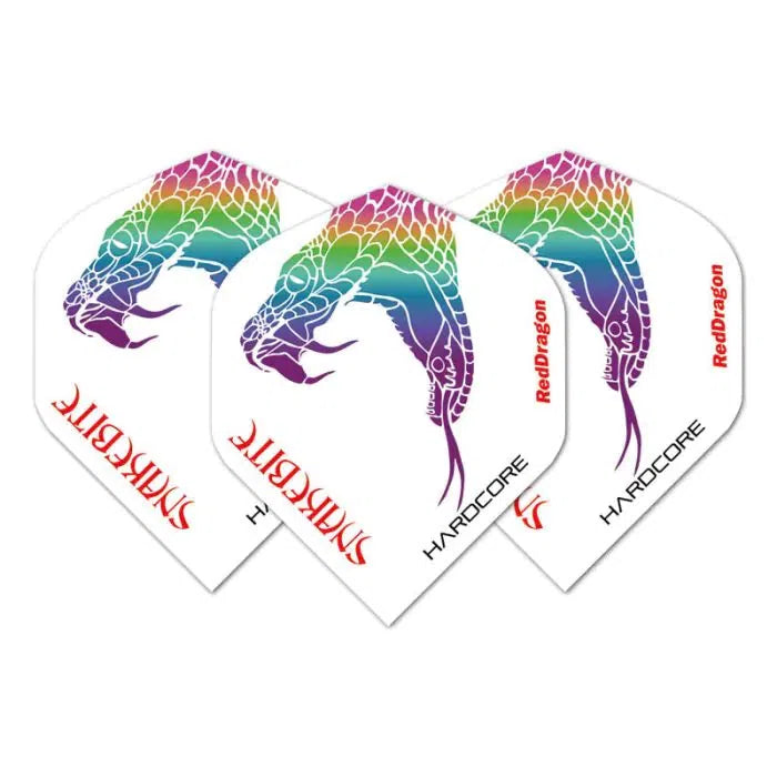 Red Dragon Hardcore Snakebite White Flights