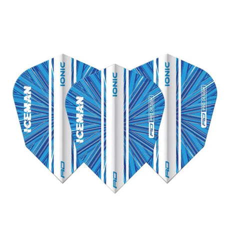 Red Dragon Hardcore V-Standard Gerwyn Price Blue Burst Flights