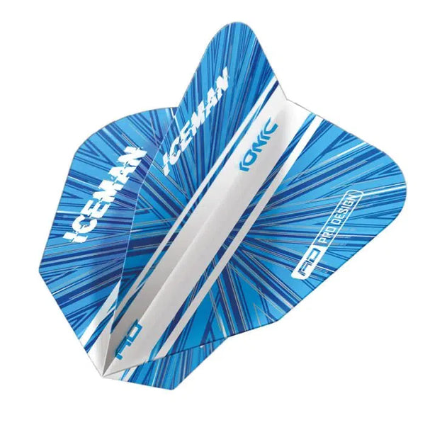 Red Dragon Hardcore V-Standard Gerwyn Price Blue Burst Flights-1-Premier Darts