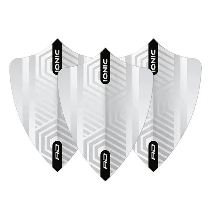 Red Dragon Hardcore White Freestyle Dart Flights