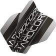 Red Dragon Hardcore XT Grey and Black Triple Flights
