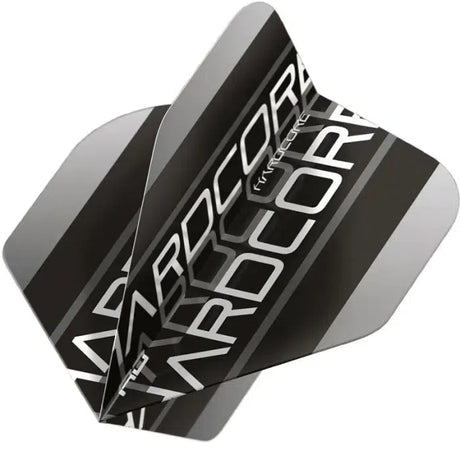 Red Dragon Hardcore XT Grey and Black Triple Flights
