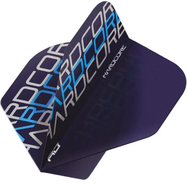 Red Dragon Hardcore XT Radical Blue Triple Flights-1-Premier Darts