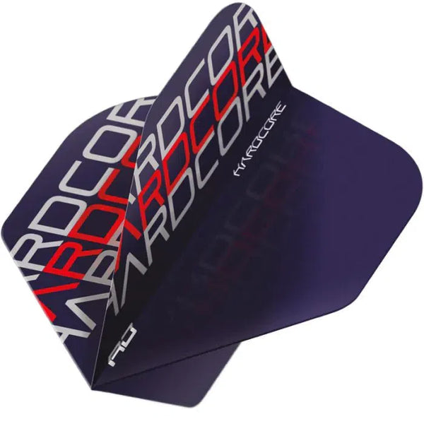 Red Dragon Hardcore XT Radical Red Triple Flights-1-Premier Darts
