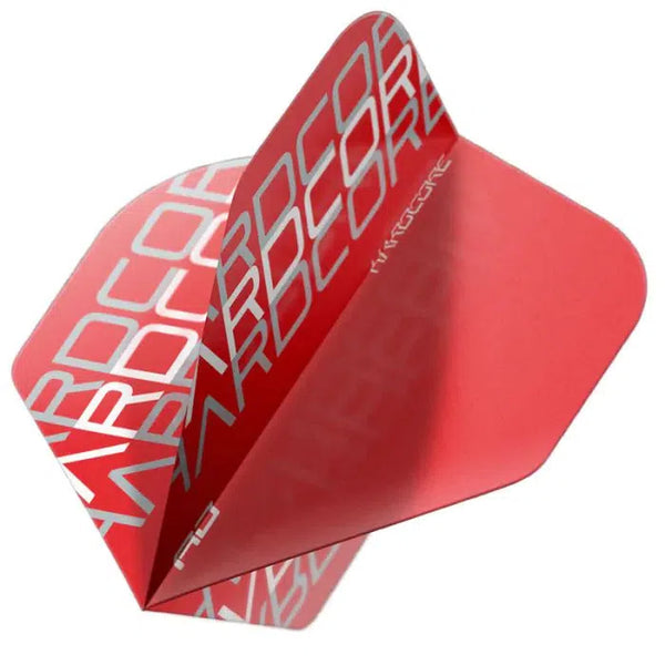 Red Dragon Hardcore XT Radical White Triple Flights-1-Premier Darts