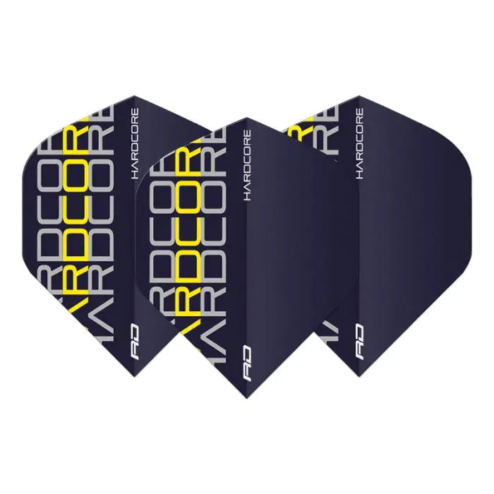 Red Dragon Hardcore XT Radical Yellow Triple Flights