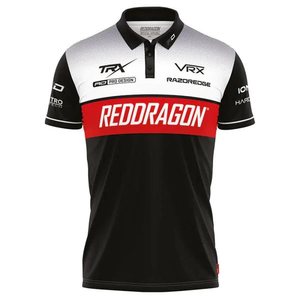 Red Dragon Ionic Polo Shirt-1-Medium-Premier Darts