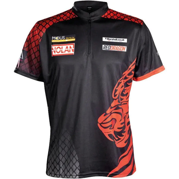 Red Dragon Jonny Clayton Dragon Signature Polo-1-Small-Premier Darts