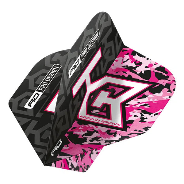 Red Dragon Keegan Brown Hardcore Flights-1-Premier Darts
