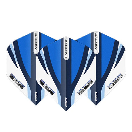 Red Dragon Luke Humphries Hardcore Blue & White Standard Flights
