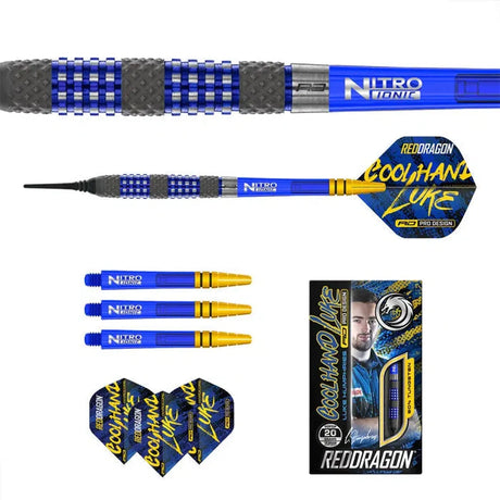 Red Dragon Luke Humphries TX2 Atomised 90% Tungsten Soft Tip Darts