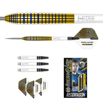 Brass Darts RED DRAGON Luke Humphries Coolhand 22g Set With