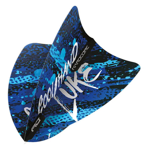 Red Dragon Luke Humphries World Champion Blue Freestyle Flights-1-Premier Darts