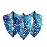 Red Dragon Luke Humphries World Champion Blue & White Freestyle Flights