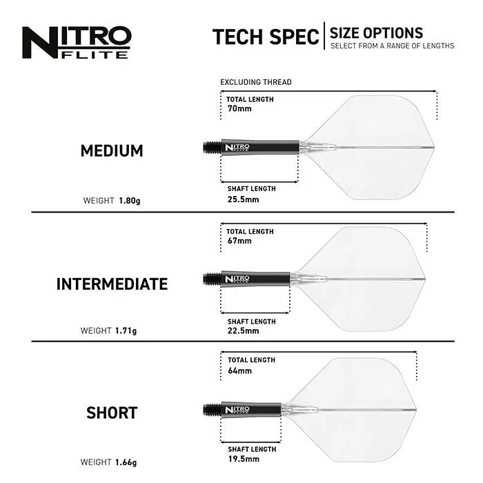 Red Dragon Nitro Flite - Integrated Flight and Shaft