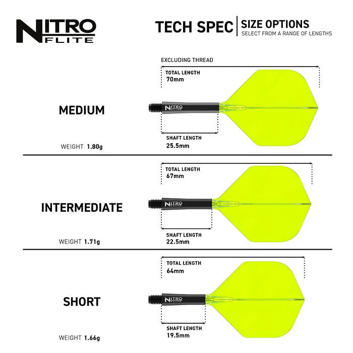 Red Dragon Nitro Flite - Integrated Flight and Shaft