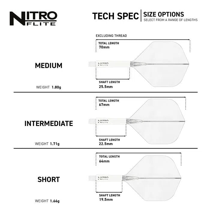 Red Dragon Nitro Flite - Integrated Flight and Shaft