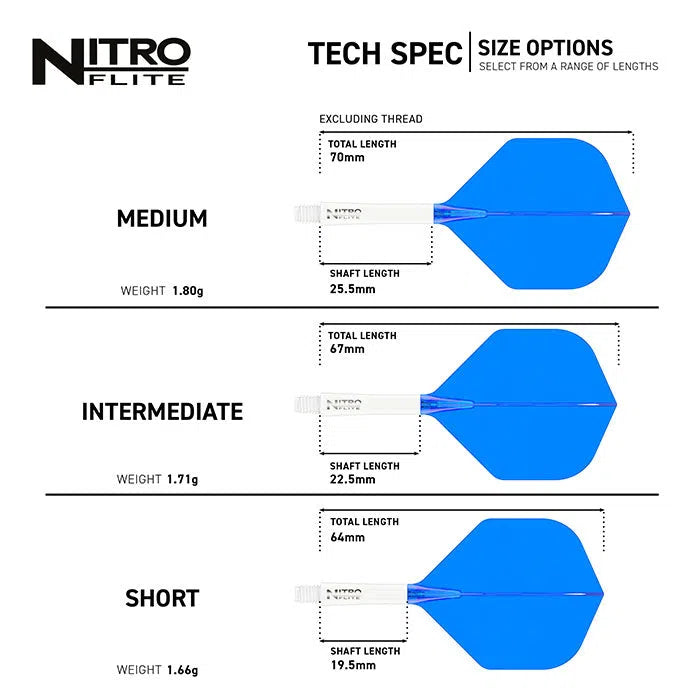 Red Dragon Nitro Flite - Integrated Flight and Shaft