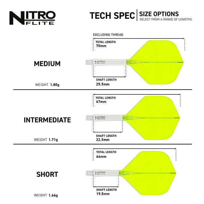 Red Dragon Nitro Flite - Integrated Flight and Shaft