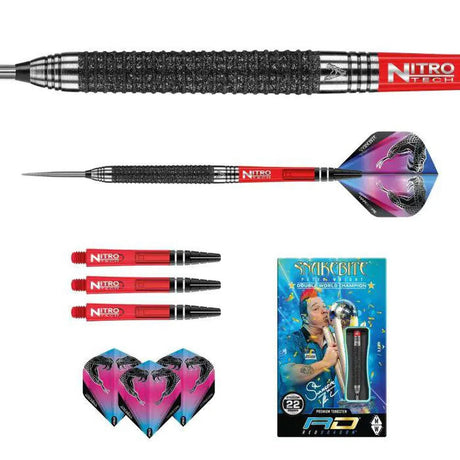 Red Dragon Peter Wright Melbourne Masters 90% Tungsten Steel Tip Darts