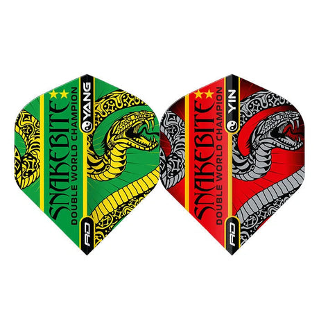 Red Dragon Peter Wright Red & Green Yin Yang Flights