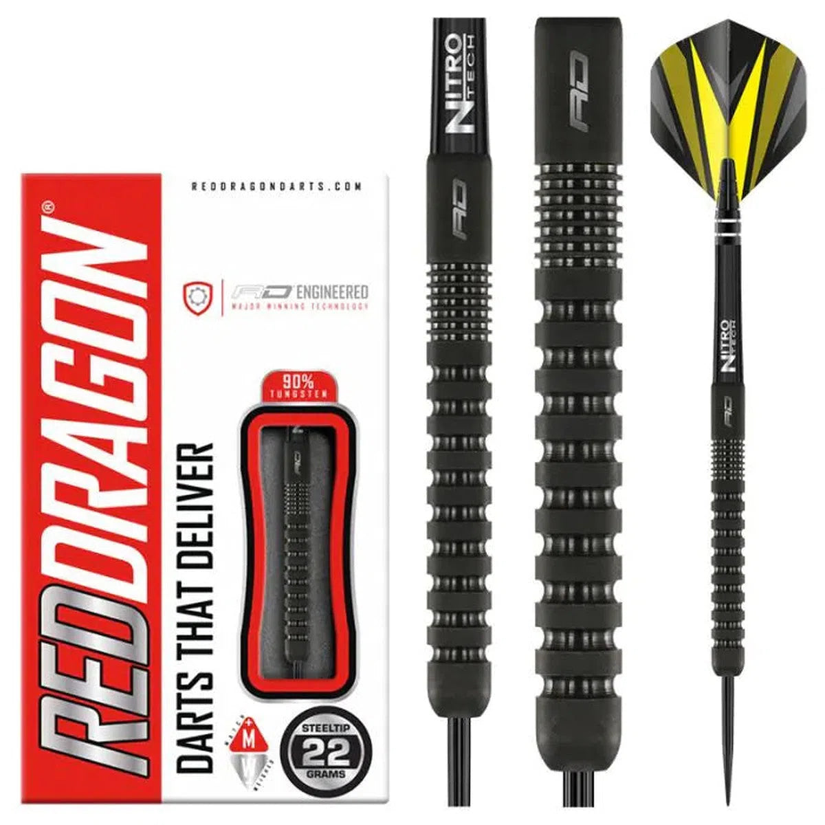 RED DRAGON Phantom ファントム スティールダーツ Red Dragon Phantom 90% Tungsten Steel Tip Darts – Premier Darts
