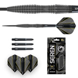 Red Dragon Seren 3 Onyx 90% Tungsten Steel Tip Darts