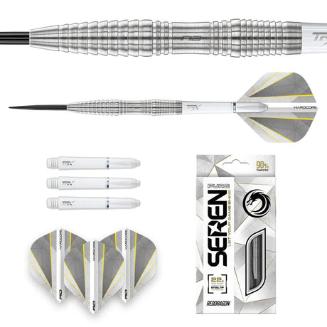 Red Dragon Seren 3 Pure 90% Tungsten Steel Tip Darts