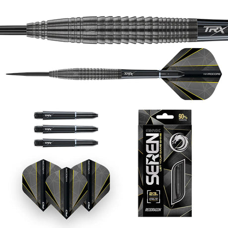 Red Dragon Seren 4 Onyx 90% Tungsten Steel Tip Darts
