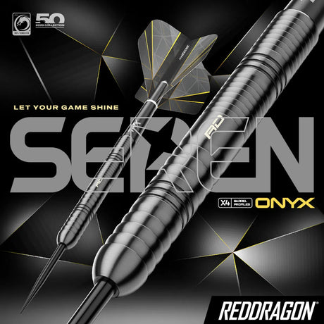 Red Dragon Seren 4 Onyx 90% Tungsten Steel Tip Darts