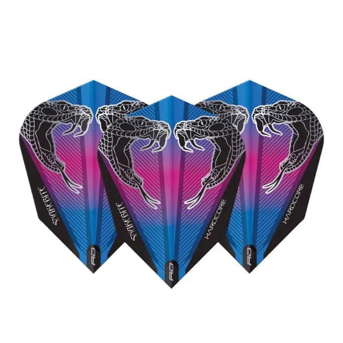 Red Dragon V-Standard Snake Black Transparent Flights