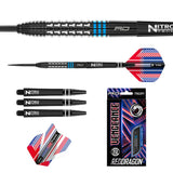Red Dragon Vengeance Blue 90% Tungsten Steel Tip Darts