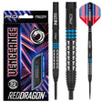 Red Dragon Vengeance Blue 90% Tungsten Steel Tip Darts