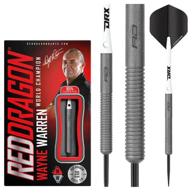 Red Dragon Wayne Warren 85% Tungsten Steel Tip Darts