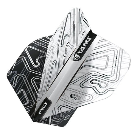 Red Dragon Yin Yang White & Black Standard Flights