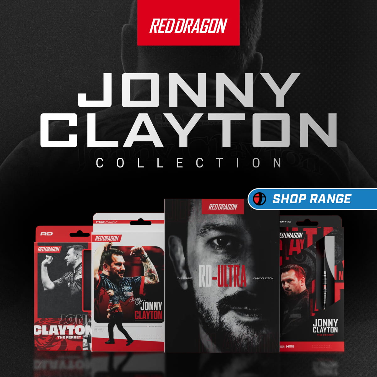 RedDragon-Jonny-Clayton-The-Ferret-Launch-Collection-Homepage-Carousel-Mobile-Banner-min-Premier Darts