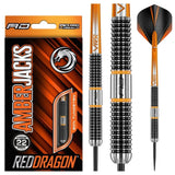 Red Dragon Amberjack 18 90% Tungsten Steel Tip Darts-1-22 GRAM-Premier Darts